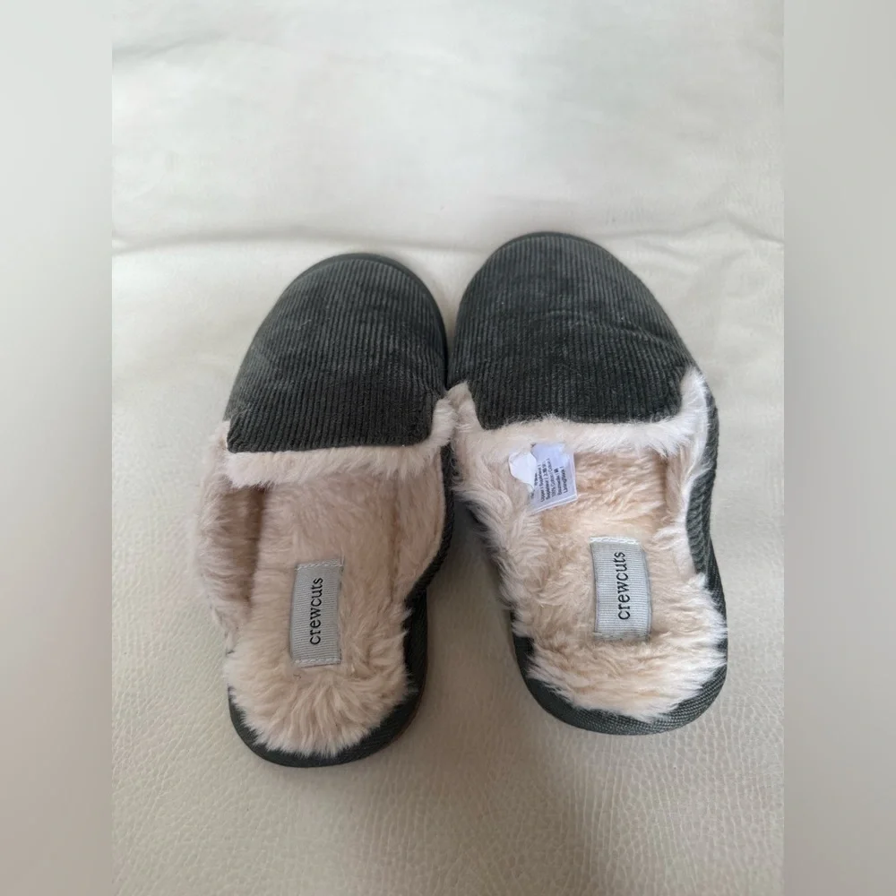J. Crew crewcuts boy corduroy Slippers